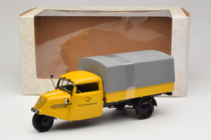 Tempo Hanseat Kastenwagen Deutsche Post Minichamps 1:18 TEMPO001 Metalas - nuotrauka 6 iš 6