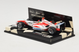 Toyota TF104 Panasonic #16 C. da Matta Panasonic Toyota Racing 2004 Minichamps 1:43 400040016 Metalas - nuotrauka 3 iš 5