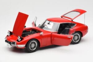 Toyota 2000 GT Raudonas AUTOart 1:18 78741 Metalas - nuotrauka 2 iš 8