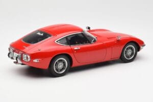 Toyota 2000 GT Raudonas AUTOart 1:18 78741 Metalas - nuotrauka 3 iš 8