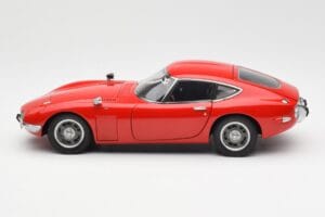 Toyota 2000 GT Raudonas AUTOart 1:18 78741 Metalas - nuotrauka 4 iš 8