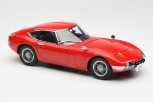 Toyota 2000 GT Raudonas AUTOart 1:18 78741 Metalas - nuotrauka 6 iš 8