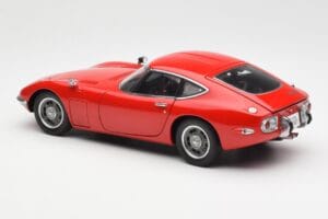 Toyota 2000 GT Raudonas AUTOart 1:18 78741 Metalas - nuotrauka 7 iš 8