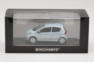 Toyota Aygo Light Blue Metallic Minichamps 1:43 TOYOTA012 Metalas - nuotrauka 4 iš 4