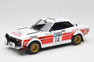 Toyota Celica 2000 GT RA21 #14 P-I. Walfridson RAC Rally 1977 IXO 1:18 18RMC189B Metalas