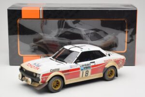 Toyota Celica 2000 GT RA21 #18 J-L. Therier RAC Rally 1977 IXO 1:18 18RMC189C Metalas - nuotrauka 6 iš 6