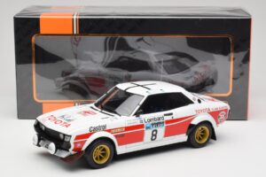 Toyota Celica 2000 GT RA21 #8 H. Mikkola / A. Hertz RAC Rally 1977 IXO 1:18 18RMC189A Metalas - nuotrauka 6 iš 6
