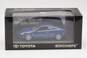 Toyota Celica T200 Tamsiai Mėlynas Minichamps 1:43 TOYOTA006 Metalas - nuotrauka 4 iš 4