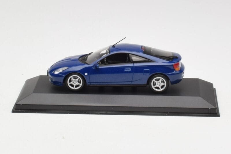 Toyota Celica T200 Tamsiai Mėlynas Minichamps 1:43 TOYOTA006 Metalas