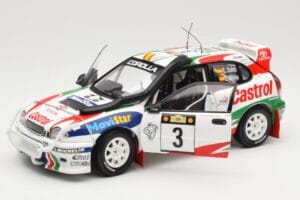 Toyota Corolla WRC #3 C. Sainz / L. Moya Safari Rally 1999 AUTOart 1:18 89982 Metalas - nuotrauka 2 iš 8