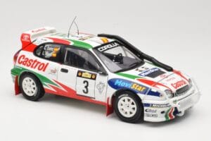 Toyota Corolla WRC #3 C. Sainz / L. Moya Safari Rally 1999 AUTOart 1:18 89982 Metalas - nuotrauka 6 iš 8