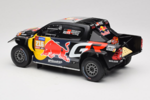 Toyota GR DKR Hilux Evo #216 S. Quintero / D. Zenz Rally Dakar 2024 IXO 1:18 18RMC238B Metalas - nuotrauka 5 iš 6