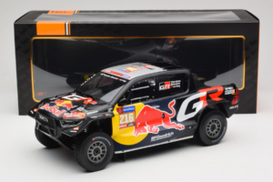 Toyota GR DKR Hilux Evo #216 S. Quintero / D. Zenz Rally Dakar 2024 IXO 1:18 18RMC238B Metalas - nuotrauka 6 iš 6