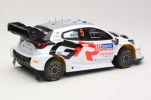 Toyota GR Yaris Rally1 #5 Toyota Gazoo Racing WRT S. Pajari / E. Malkonen Rally Finland 2024 IXO 1:18 18RMC217 Metalas - nuotrauka 2 iš 6