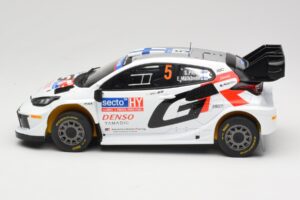 Toyota GR Yaris Rally1 #5 Toyota Gazoo Racing WRT S. Pajari / E. Malkonen Rally Finland 2024 IXO 1:18 18RMC217 Metalas - nuotrauka 3 iš 6