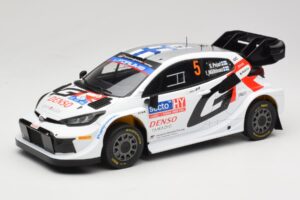 Toyota GR Yaris Rally1 #5 Toyota Gazoo Racing WRT S. Pajari / E. Malkonen Rally Finland 2024 IXO 1:18 18RMC217 Metalas