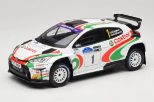 Toyota GR Yaris Rally2 #1 C. Ingram / R. Whittock Voyonic Grampian Forest Rally 2024 IXO 1:18 18RMC213 Metalas