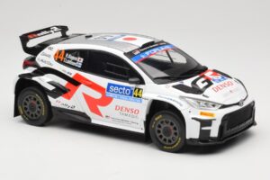 Toyota GR Yaris Rally2 #44 H. Kogure Rally Finland 2024 IXO 1:18 18RMC212B Metalas - nuotrauka 4 iš 6