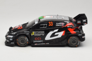 Toyota GR Yaris WRC #33 E. Evans / S. Martin Rally Monte Carlo 2025 IXO 1:18 18RMC229B Metalas - nuotrauka 3 iš 6