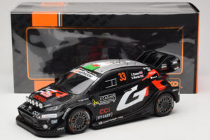Toyota GR Yaris WRC #33 E. Evans / S. Martin Rally Monte Carlo 2025 IXO 1:18 18RMC229B Metalas - nuotrauka 6 iš 6