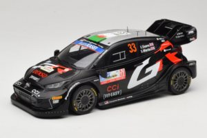 Toyota GR Yaris Rally1 #33 E. Evans / S. Martin Rally Japan Winner 2024 IXO 1:18 18RMC227 Metalas