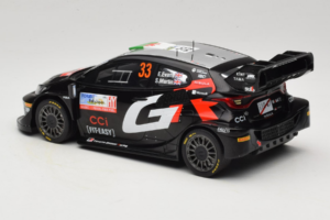 Toyota GR Yaris Rally1 #33 E. Evans / S. Martin Rally Japan Winner 2024 IXO 1:18 18RMC227 Metalas - nuotrauka 5 iš 6