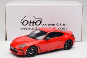 Toyota GR86 ZN8 Ignition Raudonas Otto 1:18 OT470 Derva - nuotrauka 6 iš 6