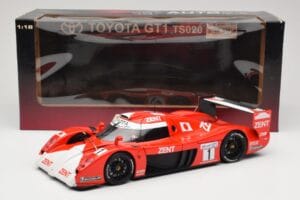 Toyota GT-One TS020 GT1 #1 M. Brundle / E. Collard / V. Sospiri 24 Hours of Le Mans 1999 AUTOart 1:18 89986 Metalas - nuotrauka 6 iš 6