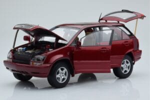Toyota Harrier Raudonas Metalinis AUTOart 1:18 70035 Metalas - nuotrauka 2 iš 8