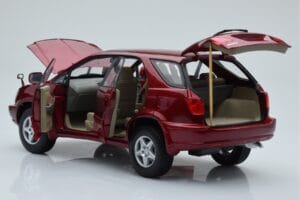 Toyota Harrier Raudonas Metalinis AUTOart 1:18 70035 Metalas - nuotrauka 5 iš 8