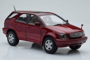 Toyota Harrier Raudonas Metalinis AUTOart 1:18 70035 Metalas - nuotrauka 6 iš 8