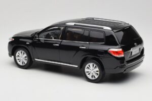 Toyota Highlander XU40 Juodas Paudi Model 1:18 2043612-B1 Metalas - nuotrauka 7 iš 8