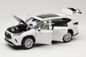 Toyota Highlander XU70 Baltas OEM 1:18 26071-2011 Metalas - nuotrauka 2 iš 8