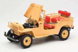 Toyota Land Cruiser BJ Smėlio Kyosho 1:18 08959BE Metalas - nuotrauka 2 iš 8