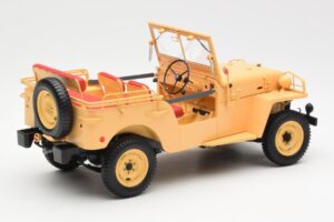 Toyota Land Cruiser BJ Smėlio Kyosho 1:18 08959BE Metalas - nuotrauka 3 iš 8