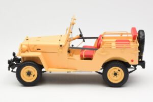 Toyota Land Cruiser BJ Smėlio Kyosho 1:18 08959BE Metalas - nuotrauka 4 iš 8