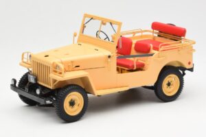 Toyota Land Cruiser BJ Smėlio Kyosho 1:18 08959BE Metalas