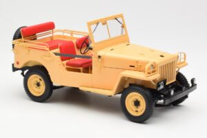 Toyota Land Cruiser BJ Smėlio Kyosho 1:18 08959BE Metalas - nuotrauka 6 iš 8
