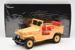 Toyota Land Cruiser BJ Smėlio Kyosho 1:18 08959BE Metalas - nuotrauka 8 iš 8