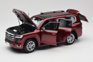 Toyota Land Cruiser LC300 ZX Raudonas LCD 1:18 LCD18013-ZX-RE Metalas - nuotrauka 2 iš 8