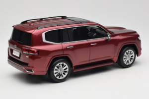 Toyota Land Cruiser LC300 ZX Raudonas LCD 1:18 LCD18013-ZX-RE Metalas - nuotrauka 3 iš 8