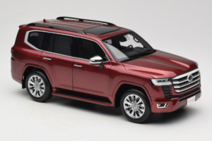 Toyota Land Cruiser LC300 ZX Raudonas LCD 1:18 LCD18013-ZX-RE Metalas - nuotrauka 6 iš 8