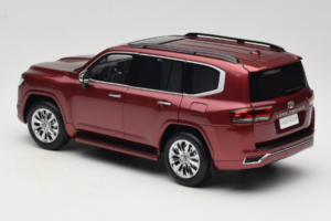 Toyota Land Cruiser LC300 ZX Raudonas LCD 1:18 LCD18013-ZX-RE Metalas - nuotrauka 7 iš 8