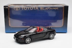 Toyota MR2 Spyder W30 Juodas LHD AUTOart 1:18 78714 Metalas - nuotrauka 8 iš 8