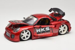 Toyota MR2 Spyder ZZW30 Tuned Raudonas Jada 1:18 63194 Metalas - nuotrauka 2 iš 8