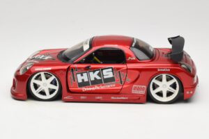 Toyota MR2 Spyder ZZW30 Tuned Raudonas Jada 1:18 63194 Metalas - nuotrauka 4 iš 8