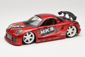 Toyota MR2 Spyder ZZW30 Tuned Raudonas Jada 1:18 63194 Metalas