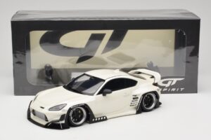 Toyota Pandem GR86 ZN8 Crystal White GT Spirit 1:18 GT498 Derva - nuotrauka 6 iš 6
