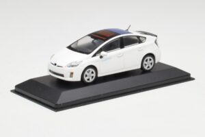 Toyota Prius XW30 Super Baltas Minichamps 1:43 PRIUS001 Metalas - nuotrauka 2 iš 4