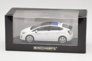 Toyota Prius XW30 Super Baltas Minichamps 1:43 PRIUS001 Metalas - nuotrauka 4 iš 4